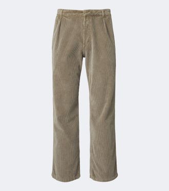 The Row Paulo cotton corduroy straight pants