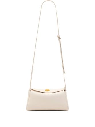 Ami mini carrousel leather ccross body bag - Neutrals