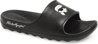 Karl Lagerfeld Sacha Slide Sandal in Black at Nordstrom Rack, Size 12
