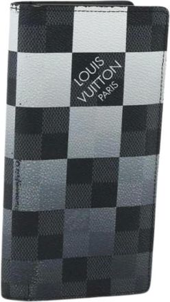 Louis Vuitton Pre-owned Wallets, female, Black, Size: ONE SIZE Pre-owned Canvas Wallet