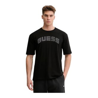 Guess Hombre, Camisetas, Negro, Talla: XL