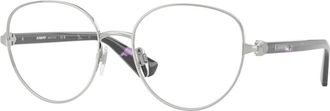 Burberry Modebril Be 1394 in zwart - Dames - Brillen - Grijs - 53 MM - Accessoires