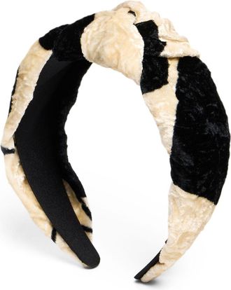 La DoubleJ Cerchietto Love Knot - Nero