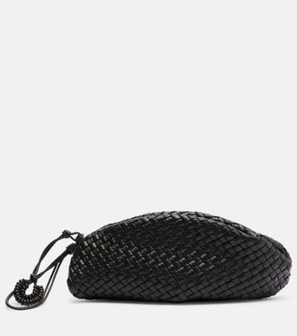 Bottega Veneta Onda Small Intrecciato leather clutch