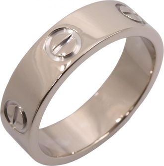 Cartier Silver White Gold (18K) Band Ring (Pre-Owned)