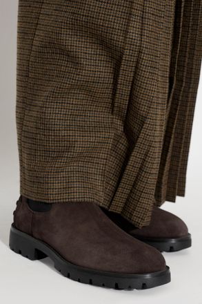 Tod's Suede Chelsea Boots, Womens, Brown