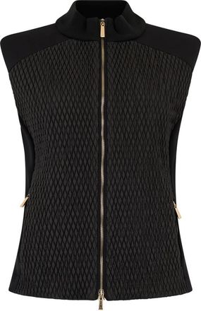 Moorer Elegante Vest - Dames - Bodywarmers - Zwart - L - Polyester - Jassen