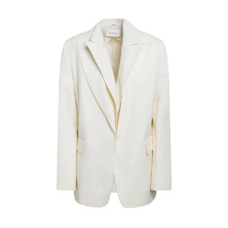 Sportmax Sportmax, Blazers, female, Yellow, Size: S Giacca