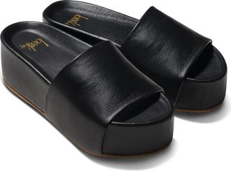 beek Albatross Platform Sandal in Black/black at Nordstrom Rack, Size 10