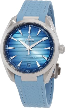 Omega Seamaster Automatic Chronometer Summer Blue Dial Mens Watch 220.12.41.21.03.008