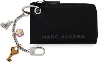 Marc Jacobs The Charm Top Zip Wallet in Black at Nordstrom