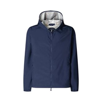 Save The Duck Capuchonjas Wind 20 - Heren - Zomerjassen - Blauw - M - Jassen