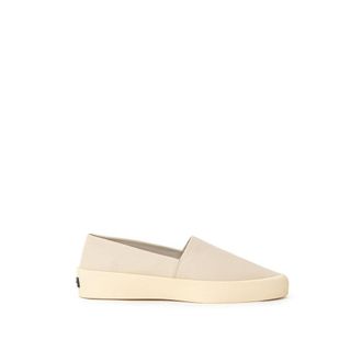 Fear of God Beige Leather Slip-On Mens Loafer