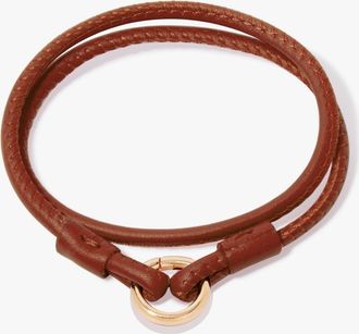 Annoushka Leather Gold Lovelink Bracelet