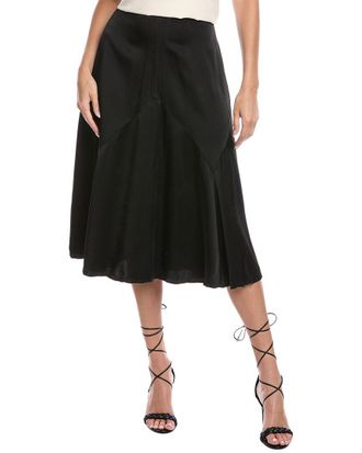 Michael Kors Crushed Dance A-Line Skirt
