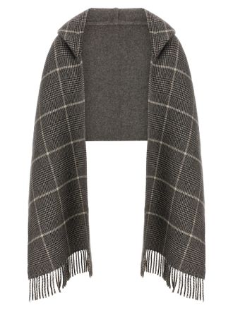 Brunello Cucinelli Womens Hooded Scarf