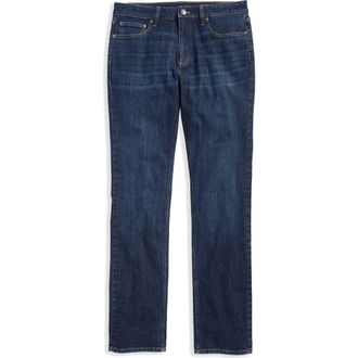 Vineyard Vines Slim Straight Jeans in Dark Wash at Nordstrom, Size 28 X 30