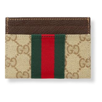 Gucci Tarjetero con detalle Web - Accessories - Mujer - Multicolor - ONE SIZE