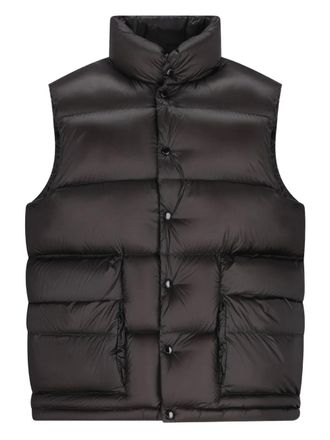 C.P. Company quilted puffer gilet - men - Polyamide - L - Black