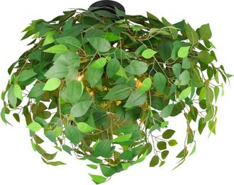 Reality Plafoniera, metallo e plastica, verde, D 70 cm, Leavy