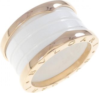Bulgari B.Zero1 Pink Gold (18K) Ceramic Band Ring (Pre-Owned)