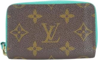 Louis Vuitton Pre-owned Wallets, female, Brown, Size: ONE SIZE Pre-owned Canvas Wallet