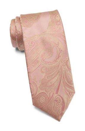 Nordstrom Rack Lenox Paisley Silk Tie in Pink at Nordstrom Rack