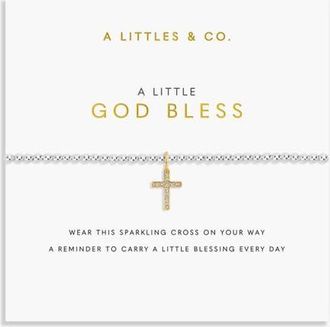 Katie Loxton A Little - God Bless - 17.5Cm Stretch in Gold at Nordstrom