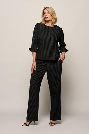 Mart Visser Rosely Broek Zwart / Wit Maxi