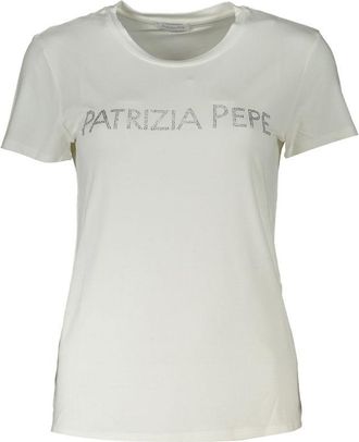 Patrizia Pepe Organic Cotton Women Womens T-Shirt