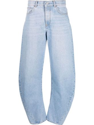 Off-white Bleach Twist Banana jeans - Blue