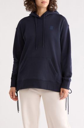 Faith Connexion Silicon Fleece Pullover Hoodie in Night Sky/City Night at Nordstrom Rack, Size X-Large