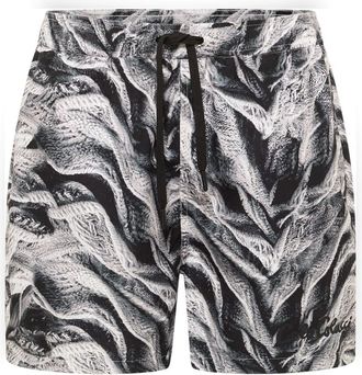 Carlo Colucci Zwemshort - Kunstmatige Brei - Heren - Strandmode - Zwart - M - Polyester - Badmode