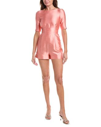 Max Mara Sandalo Silk-Blend Romper