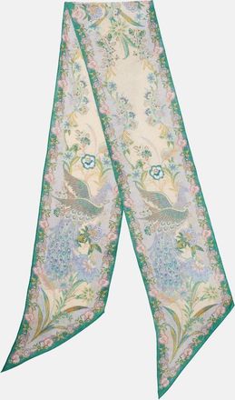 Zimmermann Floral silk scarf