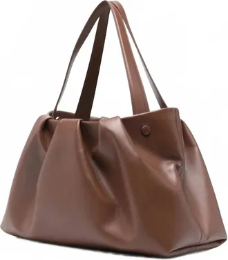 Themoir&egrave; Womens Athena Shoulder Bag In Friar Brown