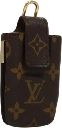 Louis Vuitton Pre-owned Accessories, female, Brown, Size: ONE SIZE Pre-owned Canvas Home-Office