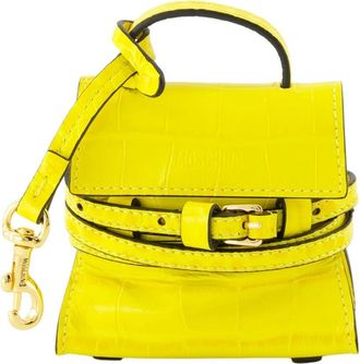 Moschino Gele Micro sac Tie Me - Dames - Handtassen - Geel - ONE Size - Tassen