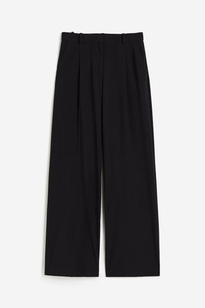 H&M Weite Hose - Schwarz