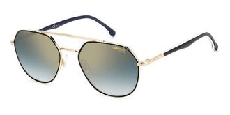 Carrera 303/S 2M2/1V Mens Sunglasses Gold Size 53