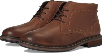 Florsheim Forge Plain Toe Chukka Mens Boots Brown Crazy Horse : 10.5 W (3E), Leather