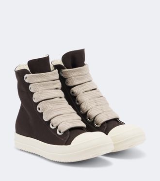 Rick Owens Zapatillas Jumbolace de denim