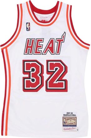 Mitchell & Ness Sportswear, male, White, Size: XL Shaquille ONeal Basketball Jersey