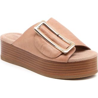 Kelsi Dagger Dover Woven Platform Sandal in Pale Pink at Nordstrom, Size 6.5