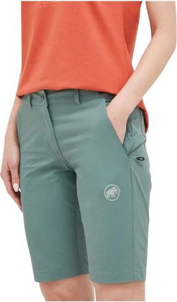 Mammut Runbold Shorts - Dames - Outdoor korte broeken - Groen - S - Fitness