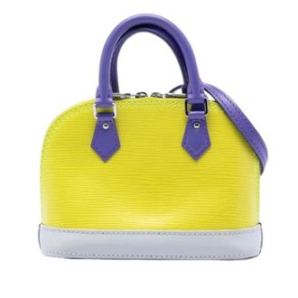 Louis Vuitton Pre-owned Mini Bags, female, Yellow, Size: ONE SIZE Pre-owned Alma Mini Bag