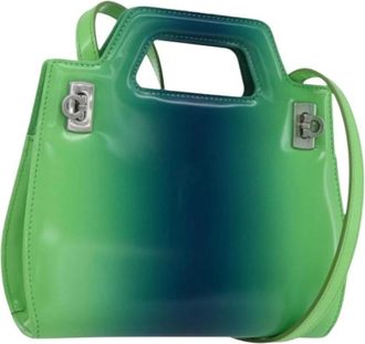 Ferragamo Pre-owned Handbags, female, Multicolor, Size: ONE SIZE Pre-owned Handbag