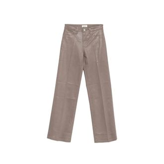 L'agence C&ccedil;ayton Coated Wide-leg Jeans
