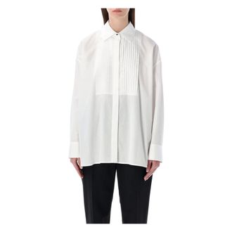 Golden Goose Shirts, female, White, XS, Smoking Oversized Shirt