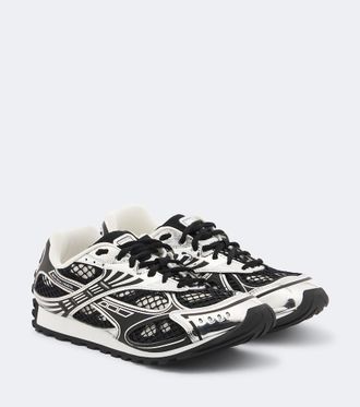 Bottega Veneta Orbit metallic sneakers